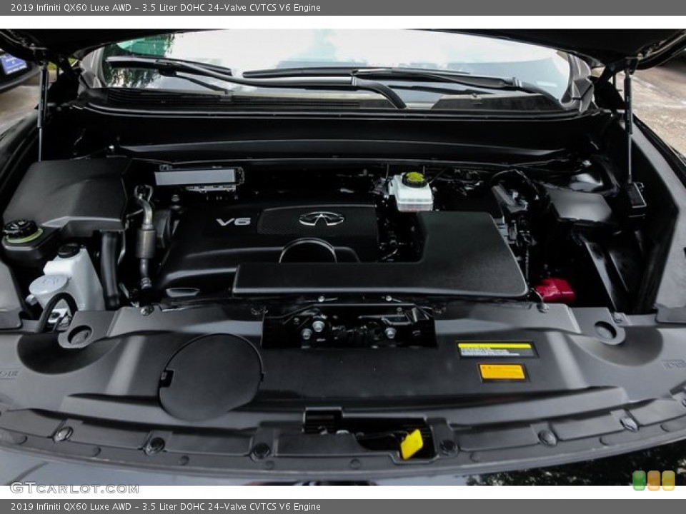 3.5 Liter DOHC 24-Valve CVTCS V6 2019 Infiniti QX60 Engine