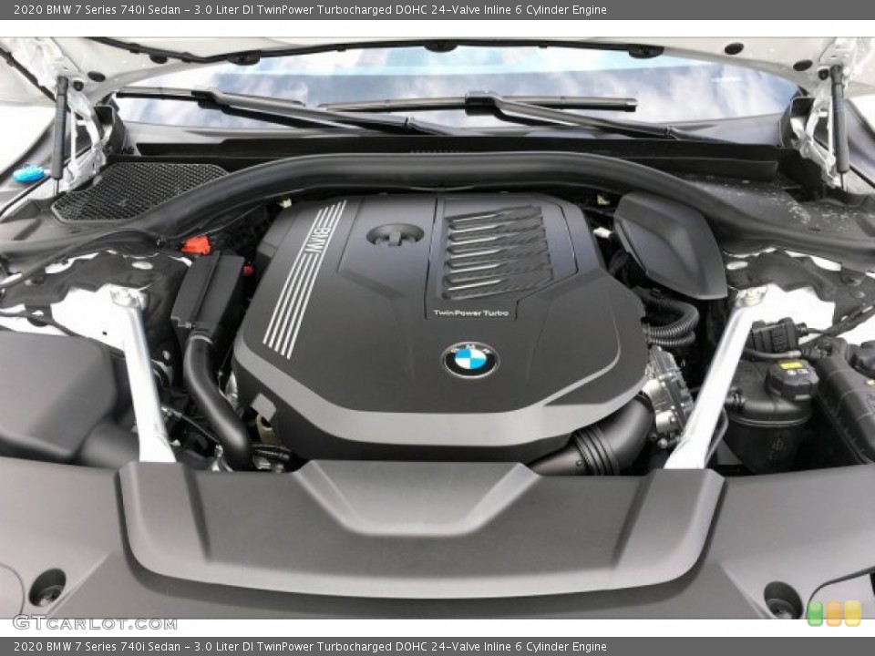 3.0 Liter DI TwinPower Turbocharged DOHC 24-Valve Inline 6 Cylinder Engine for the 2020 BMW 7 Series #133537636
