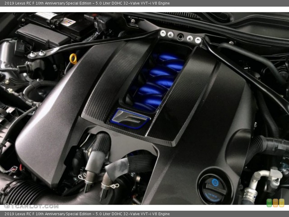 5.0 Liter DOHC 32-Valve VVT-i V8 Engine for the 2019 Lexus RC #133640081