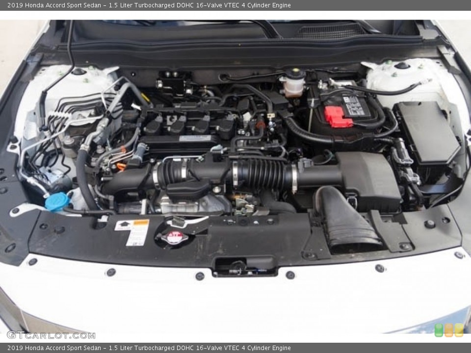 1.5 Liter Turbocharged DOHC 16-Valve VTEC 4 Cylinder Engine for the 2019 Honda Accord #133655892