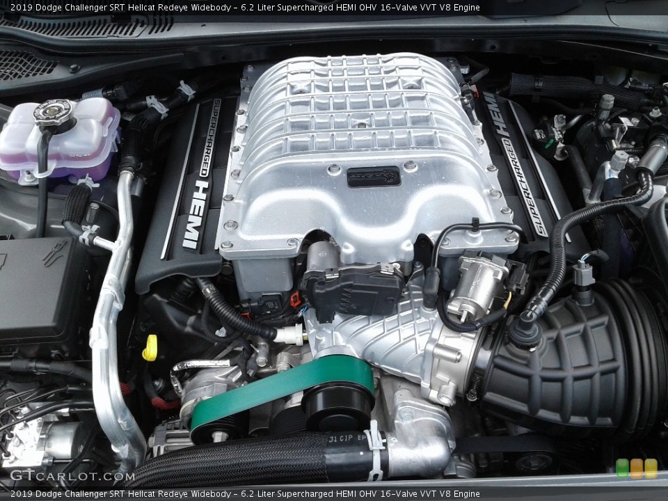 6.2 Liter Supercharged HEMI OHV 16-Valve VVT V8 Engine for the 2019 Dodge Challenger #133671166
