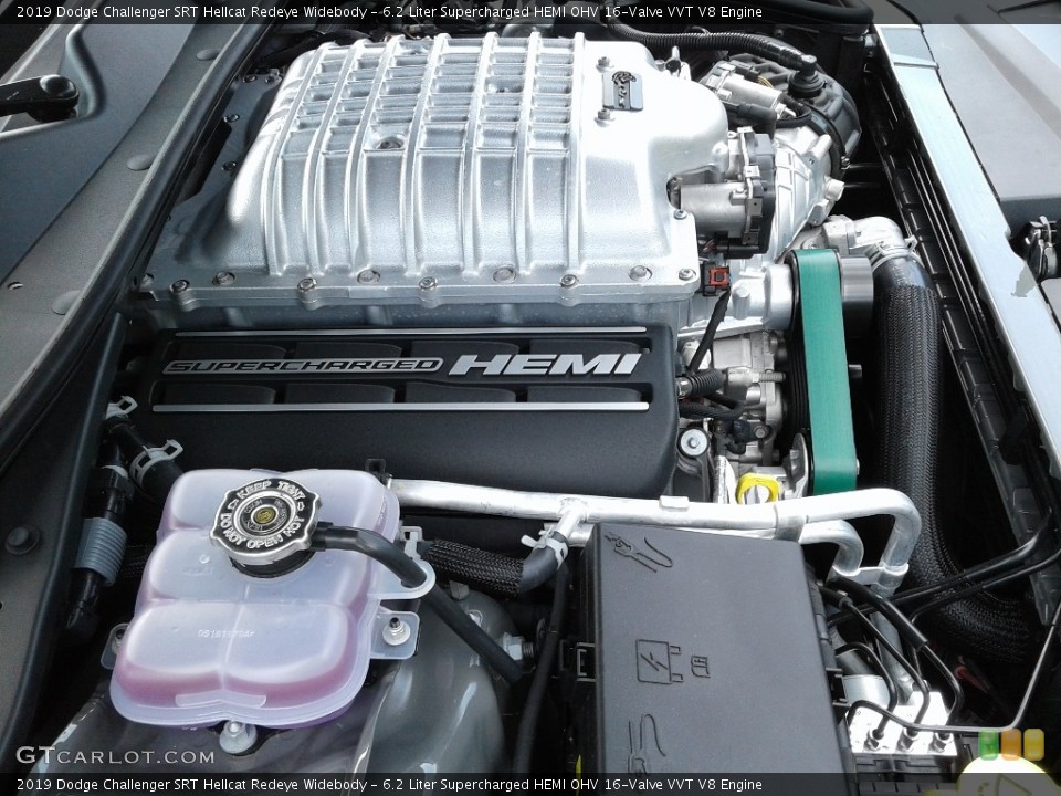 6.2 Liter Supercharged HEMI OHV 16-Valve VVT V8 Engine for the 2019 Dodge Challenger #133671184