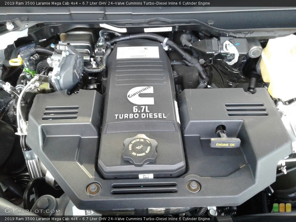 6.7 Liter OHV 24-Valve Cummins Turbo-Diesel Inline 6 Cylinder Engine for the 2019 Ram 3500 #133672669