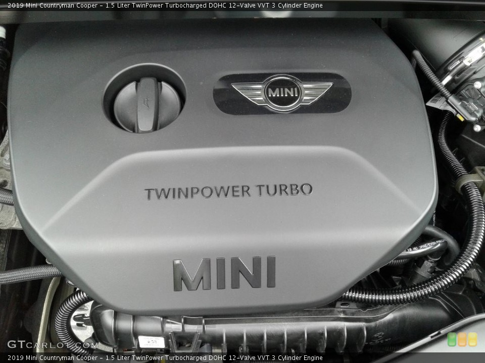 1.5 Liter TwinPower Turbocharged DOHC 12-Valve VVT 3 Cylinder Engine for the 2019 Mini Countryman #133701360