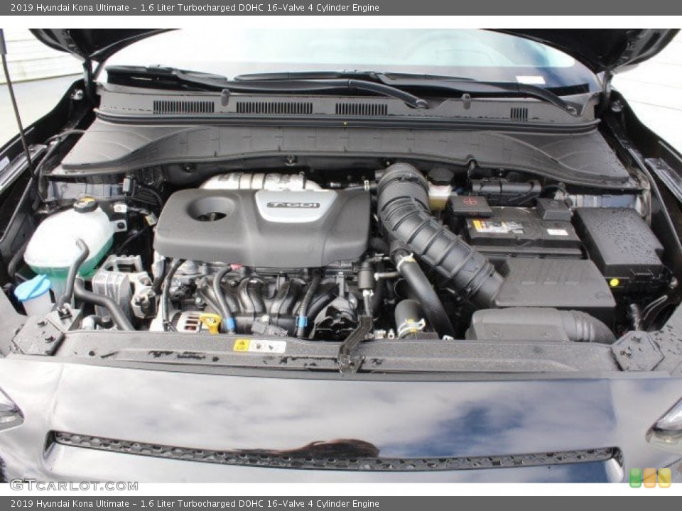1.6 Liter Turbocharged DOHC 16-Valve 4 Cylinder Engine for the 2019 Hyundai Kona #133721039