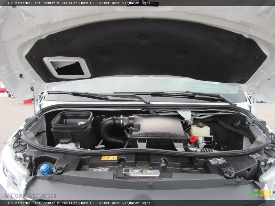 3.0 Liter Diesel 6 Cylinder 2019 Mercedes-Benz Sprinter Engine