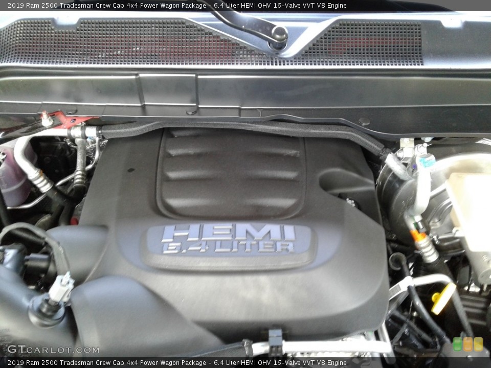 6.4 Liter HEMI OHV 16-Valve VVT V8 Engine for the 2019 Ram 2500 #134022141