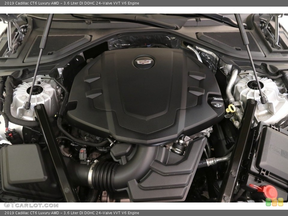 3.6 Liter DI DOHC 24-Valve VVT V6 2019 Cadillac CT6 Engine