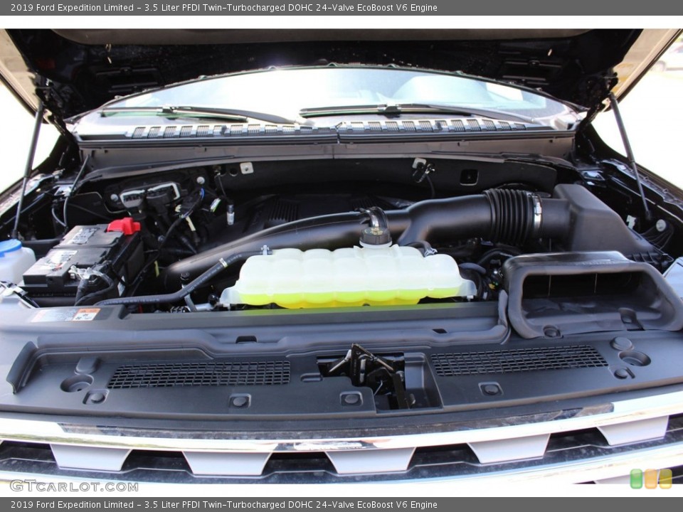 3.5 Liter PFDI Twin-Turbocharged DOHC 24-Valve EcoBoost V6 2019 Ford Expedition Engine