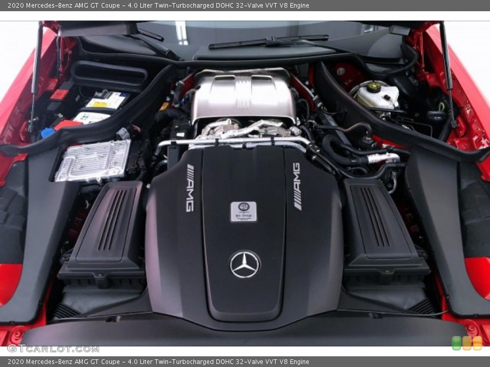 4.0 Liter Twin-Turbocharged DOHC 32-Valve VVT V8 Engine for the 2020 Mercedes-Benz AMG GT #134288167
