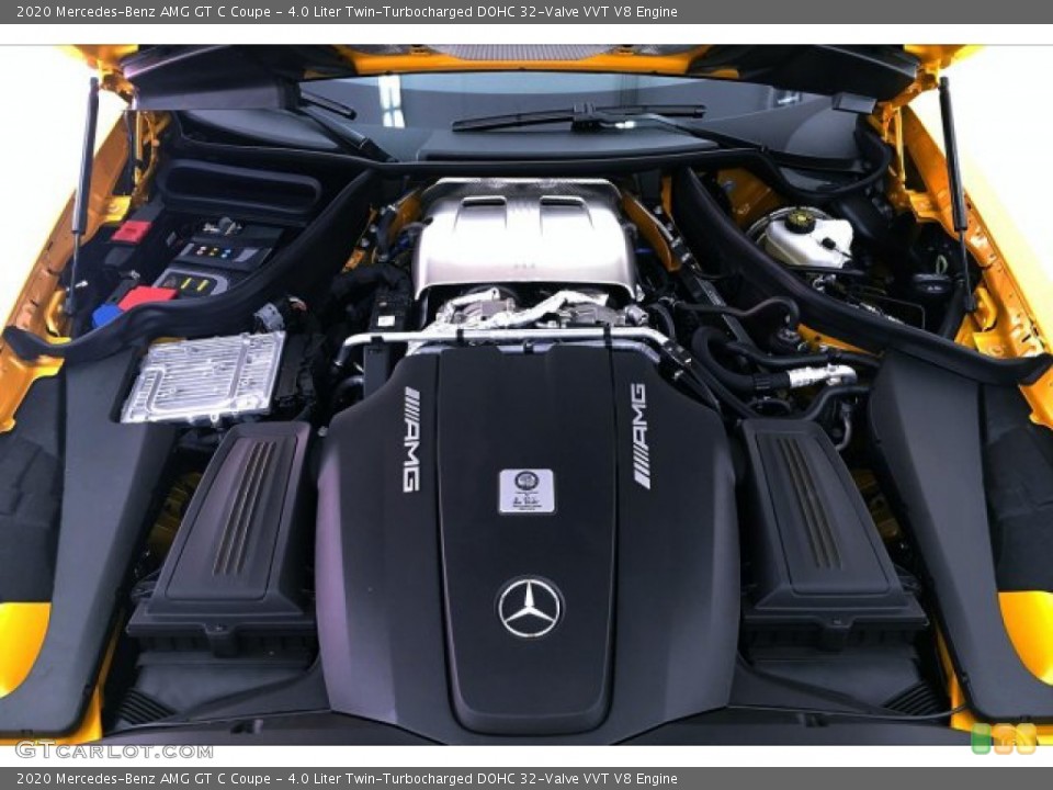4.0 Liter Twin-Turbocharged DOHC 32-Valve VVT V8 Engine for the 2020 Mercedes-Benz AMG GT #134288611