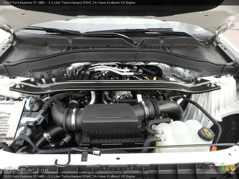 3.0 Liter Turbocharged DOHC 24-Valve EcoBoost V6 Engine for the 2020 Ford Explorer #134327921
