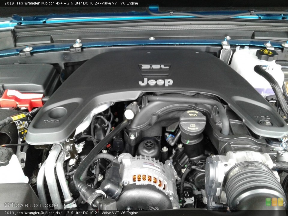 3.6 Liter DOHC 24-Valve VVT V6 Engine for the 2019 Jeep Wrangler #134401951