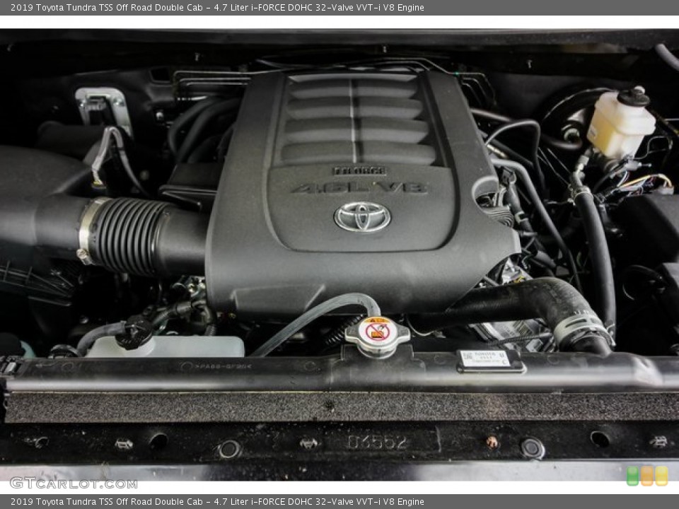 4.7 Liter i-FORCE DOHC 32-Valve VVT-i V8 Engine for the 2019 Toyota Tundra #134402905