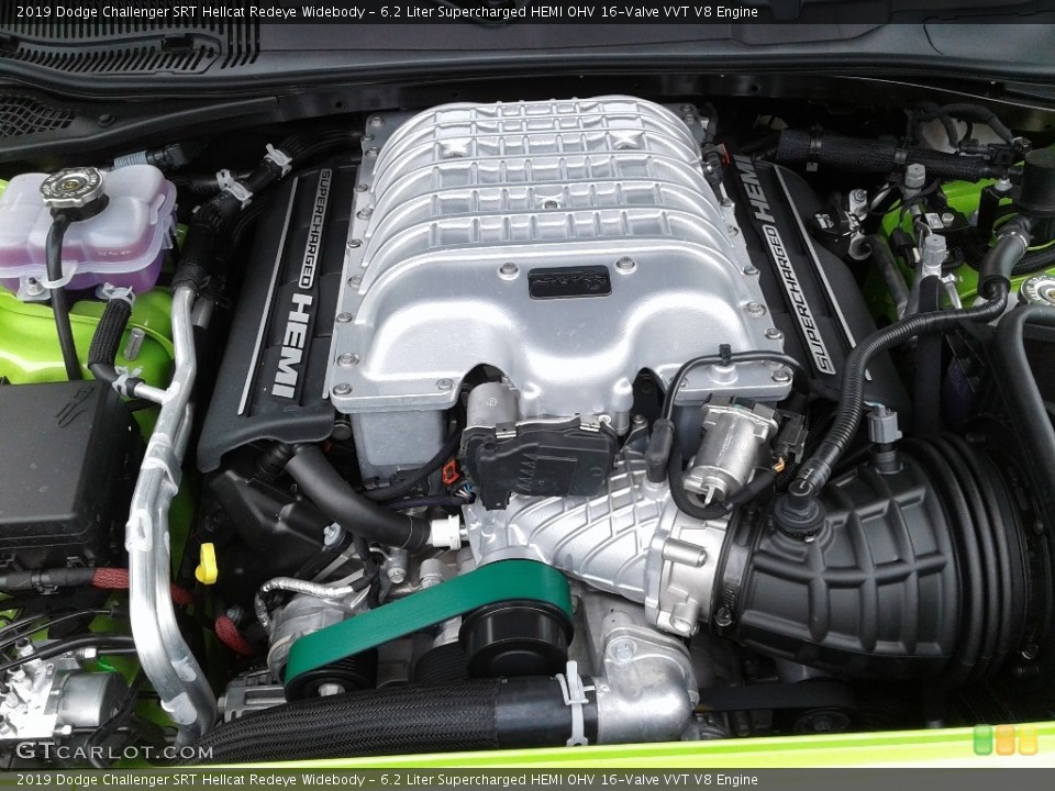 6.2 Liter Supercharged HEMI OHV 16-Valve VVT V8 Engine for the 2019 Dodge Challenger #134564051