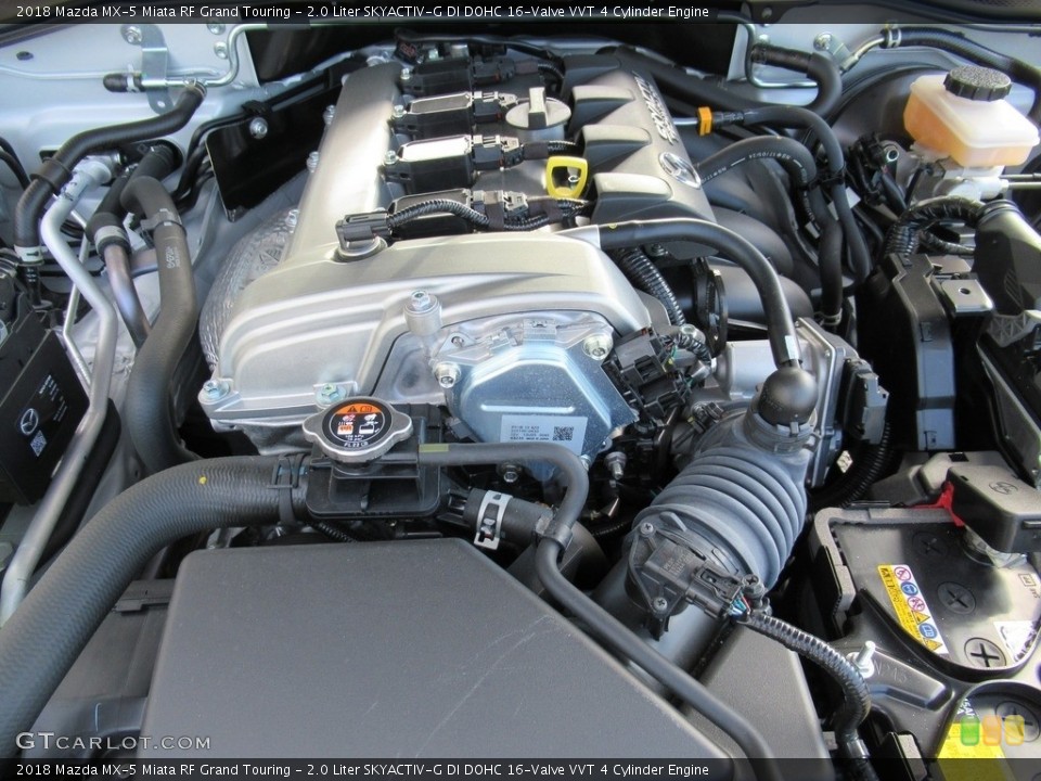 2.0 Liter SKYACTIV-G DI DOHC 16-Valve VVT 4 Cylinder Engine for the 2018 Mazda MX-5 Miata RF #134675684
