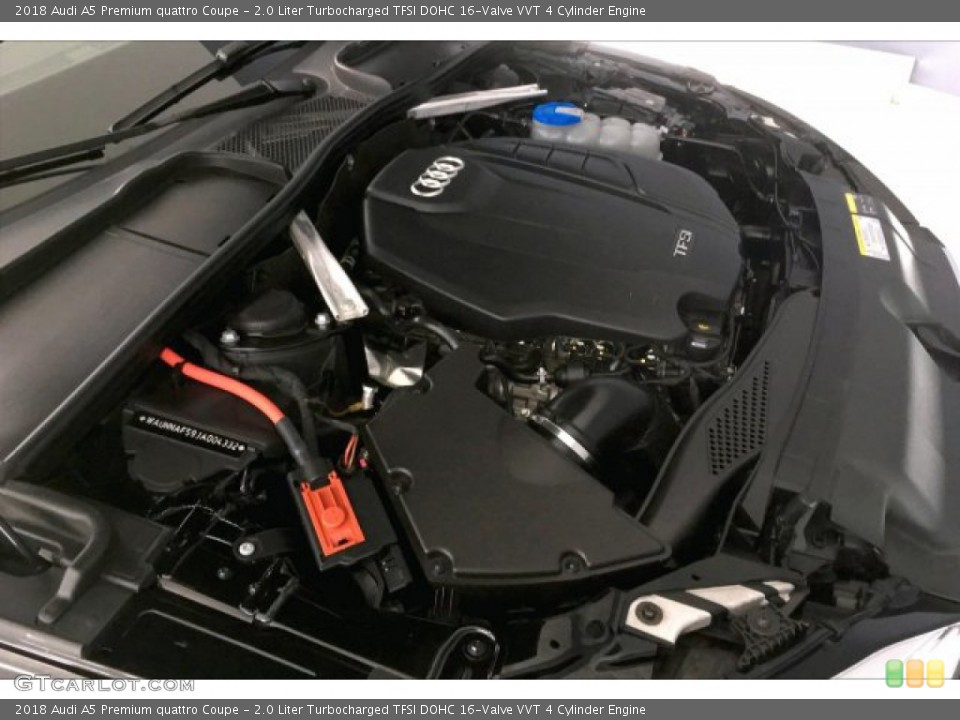 2.0 Liter Turbocharged TFSI DOHC 16-Valve VVT 4 Cylinder Engine for the 2018 Audi A5 #134739917