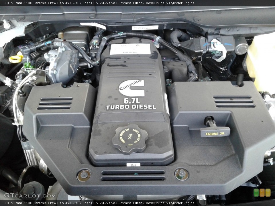6.7 Liter OHV 24-Valve Cummins Turbo-Diesel Inline 6 Cylinder Engine for the 2019 Ram 2500 #134761308