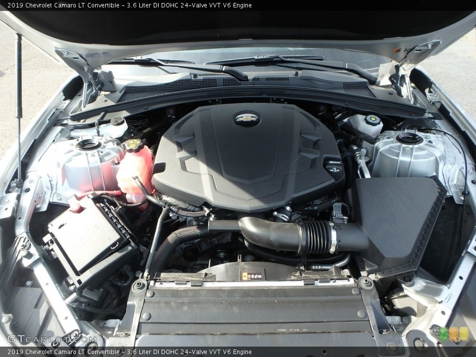 3.6 Liter DI DOHC 24-Valve VVT V6 2019 Chevrolet Camaro Engine