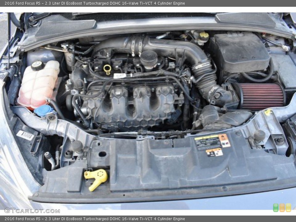 2.3 Liter DI EcoBoost Turbocharged DOHC 16-Valve Ti-VCT 4 Cylinder Engine for the 2016 Ford Focus #134779146