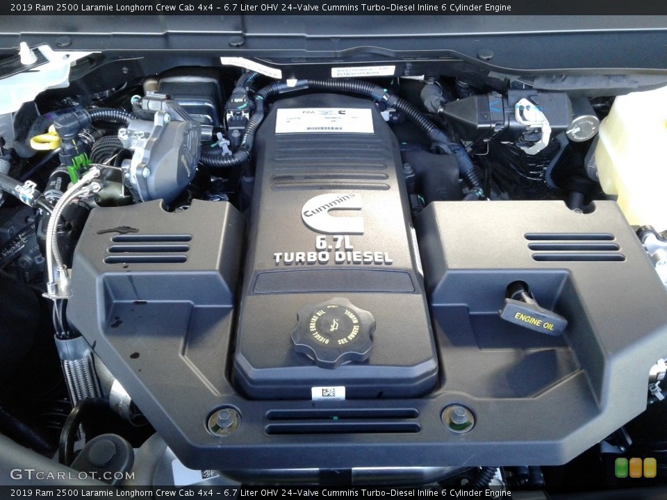 6.7 Liter OHV 24-Valve Cummins Turbo-Diesel Inline 6 Cylinder Engine for the 2019 Ram 2500 #134818726