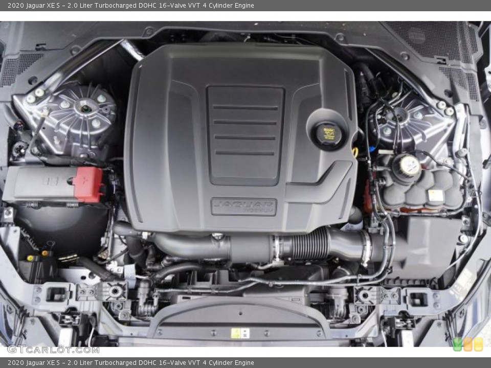 2.0 Liter Turbocharged DOHC 16-Valve VVT 4 Cylinder 2020 Jaguar XE Engine