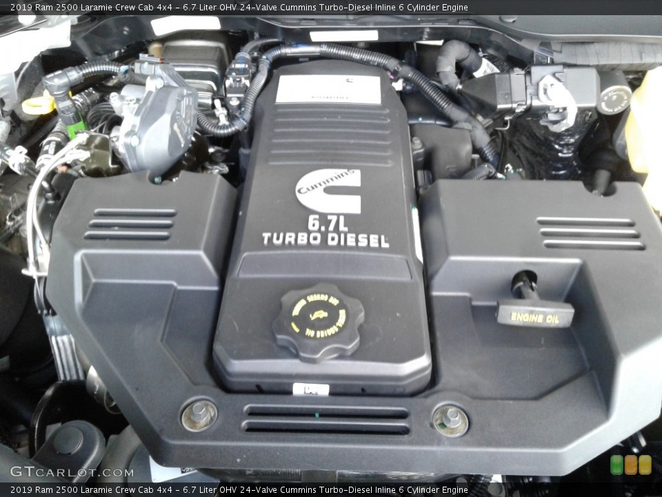 6.7 Liter OHV 24-Valve Cummins Turbo-Diesel Inline 6 Cylinder Engine for the 2019 Ram 2500 #134907838