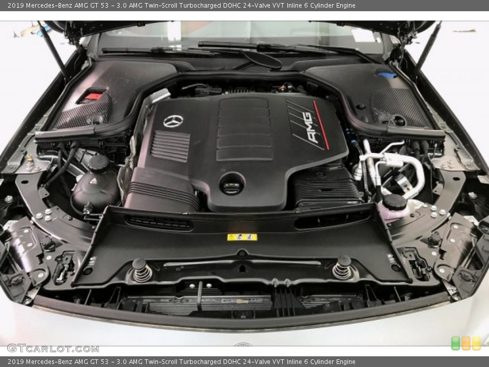 3.0 AMG Twin-Scroll Turbocharged DOHC 24-Valve VVT Inline 6 Cylinder 2019 Mercedes-Benz AMG GT Engine