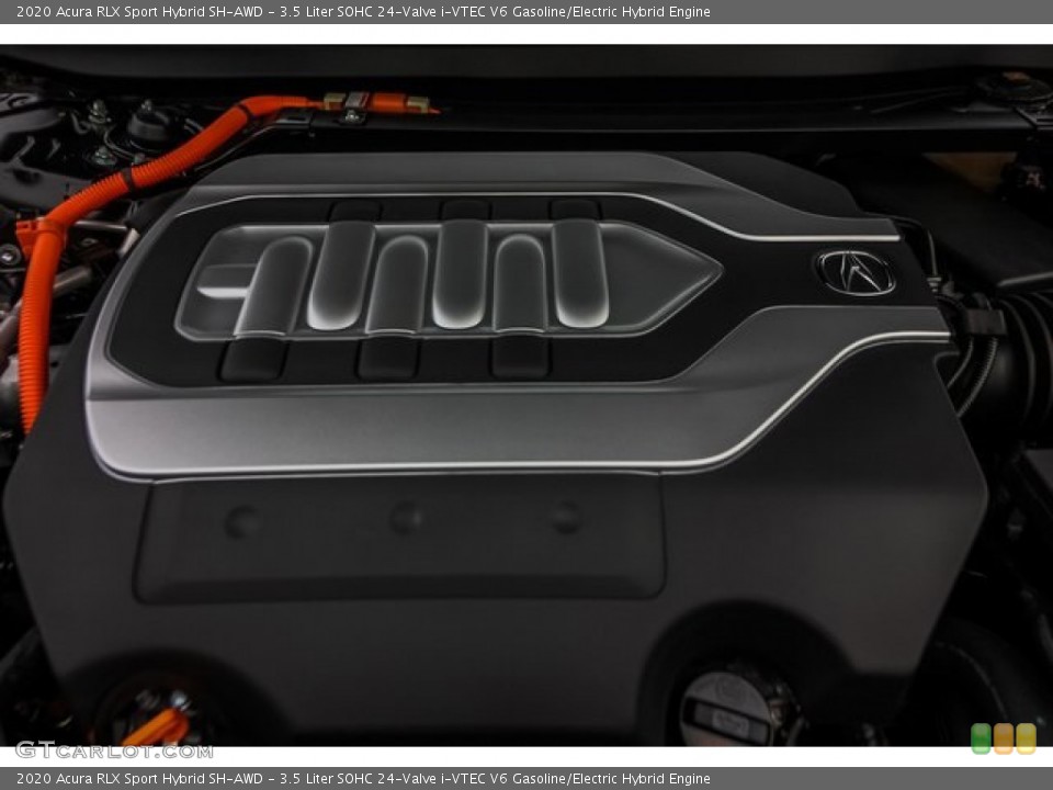 3.5 Liter SOHC 24-Valve i-VTEC V6 Gasoline/Electric Hybrid Engine for the 2020 Acura RLX #135011287