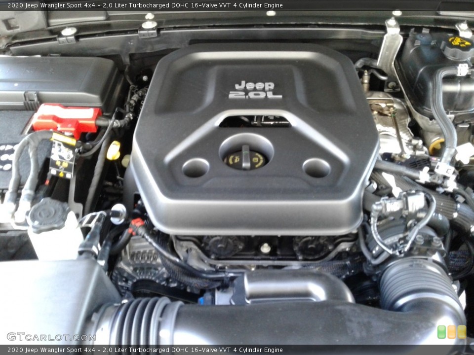 2.0 Liter Turbocharged DOHC 16-Valve VVT 4 Cylinder Engine for the 2020 Jeep Wrangler #135012802