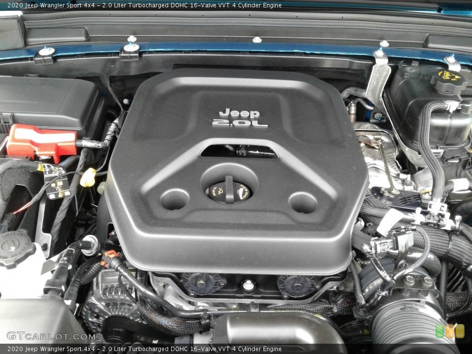 2.0 Liter Turbocharged DOHC 16-Valve VVT 4 Cylinder Engine for the 2020 Jeep Wrangler #135058308