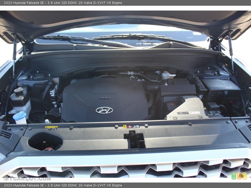 3.8 Liter GDI DOHC 16-Valve D-CVVT V6 Engine for the 2020 Hyundai Palisade #135067386