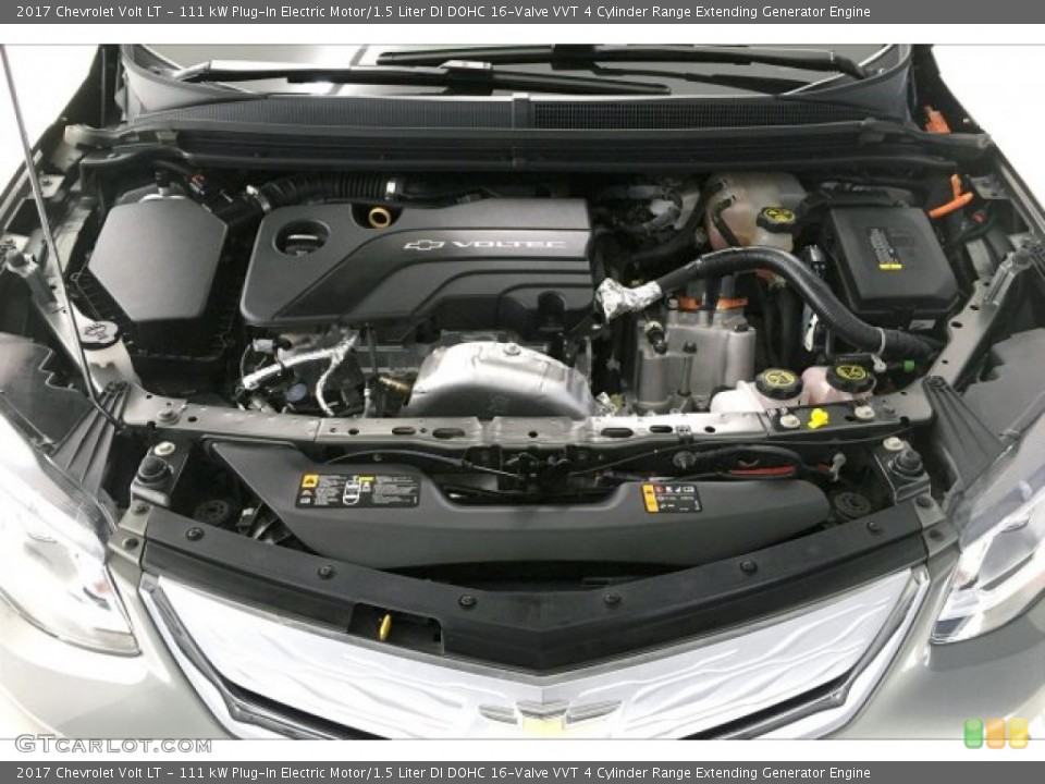 111 kW Plug-In Electric Motor/1.5 Liter DI DOHC 16-Valve VVT 4 Cylinder Range Extending Generator Engine for the 2017 Chevrolet Volt #135089969