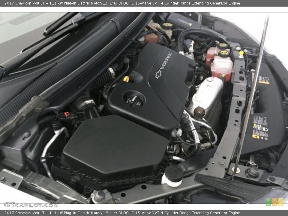 111 kW Plug-In Electric Motor/1.5 Liter DI DOHC 16-Valve VVT 4 Cylinder Range Extending Generator Engine for the 2017 Chevrolet Volt #135090707