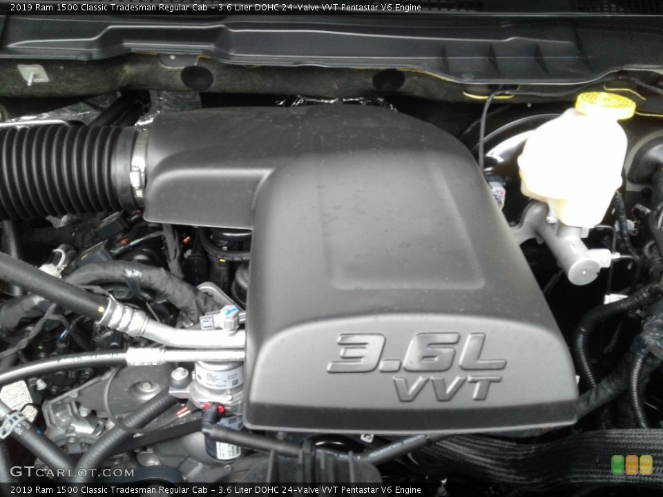 3.6 Liter DOHC 24-Valve VVT Pentastar V6 Engine for the 2019 Ram 1500 #135126366