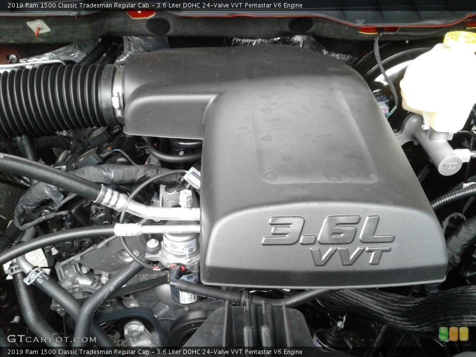 3.6 Liter DOHC 24-Valve VVT Pentastar V6 Engine for the 2019 Ram 1500 #135127155