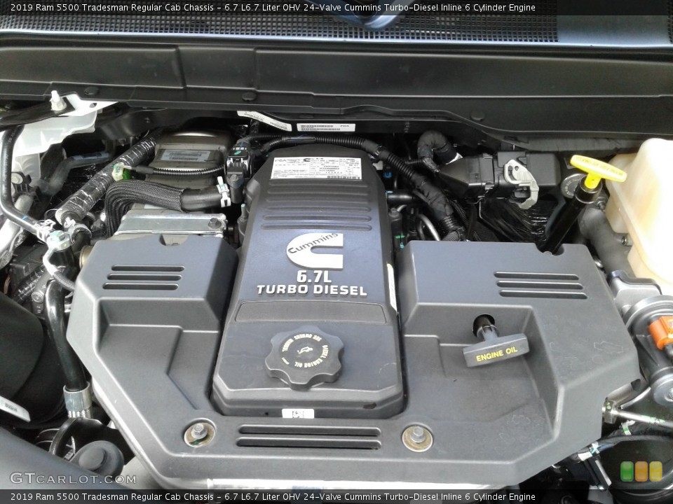 6.7 L6.7 Liter OHV 24-Valve Cummins Turbo-Diesel Inline 6 Cylinder Engine for the 2019 Ram 5500 #135188455
