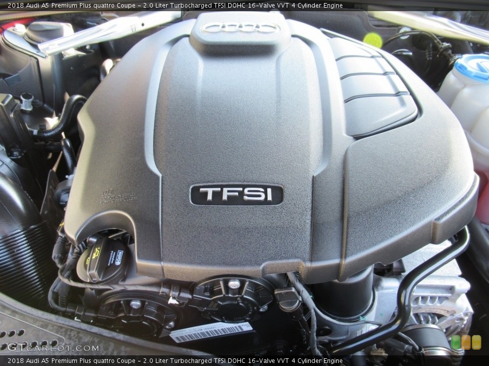 2.0 Liter Turbocharged TFSI DOHC 16-Valve VVT 4 Cylinder Engine for the 2018 Audi A5 #135227232