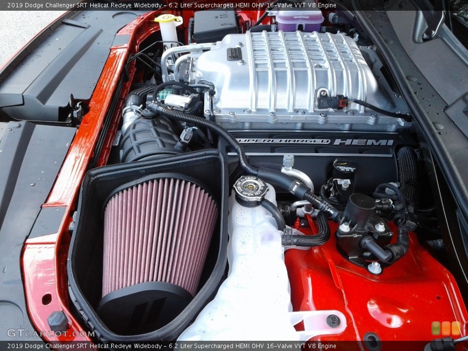 6.2 Liter Supercharged HEMI OHV 16-Valve VVT V8 Engine for the 2019 Dodge Challenger #135240592