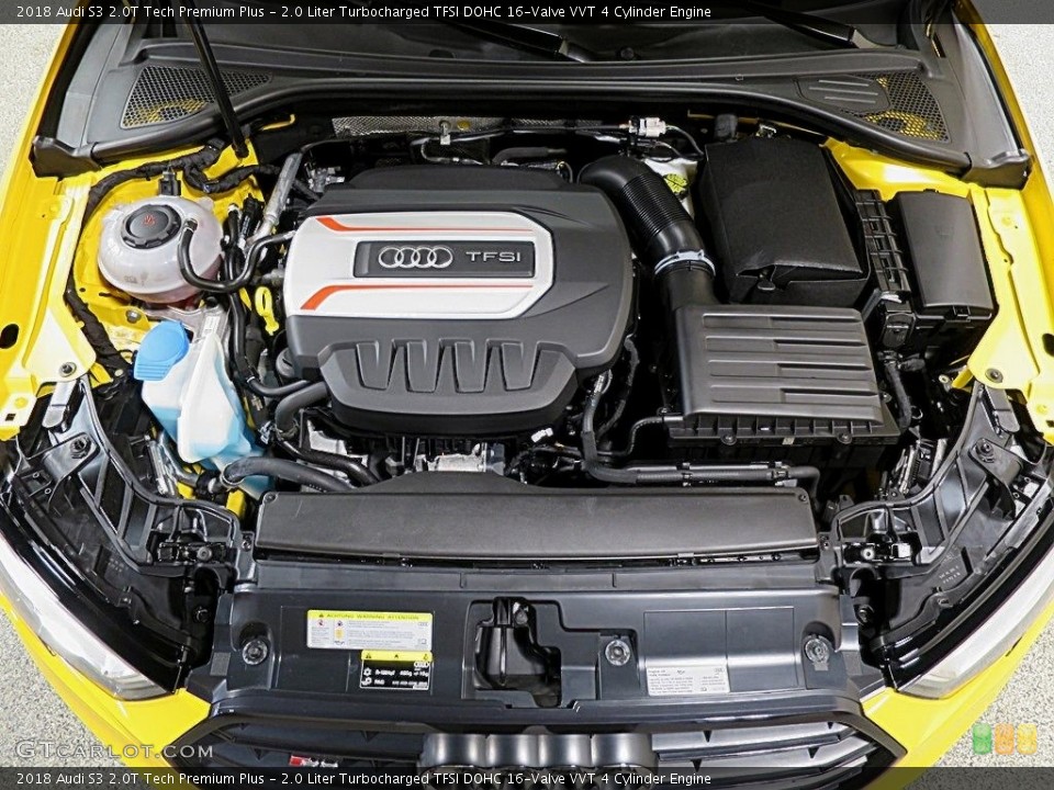 2.0 Liter Turbocharged TFSI DOHC 16-Valve VVT 4 Cylinder 2018 Audi S3 Engine
