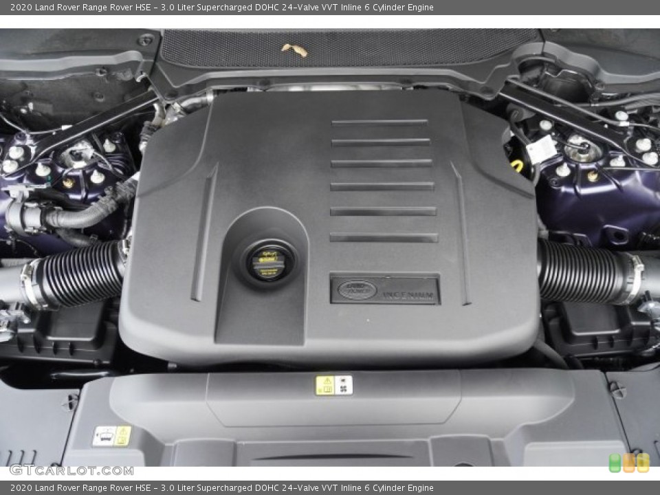 3.0 Liter Supercharged DOHC 24-Valve VVT Inline 6 Cylinder Engine for the 2020 Land Rover Range Rover #135257006