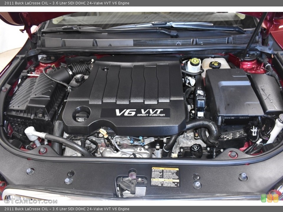 3.6 Liter SIDI DOHC 24-Valve VVT V6 Engine for the 2011 Buick LaCrosse #135290304