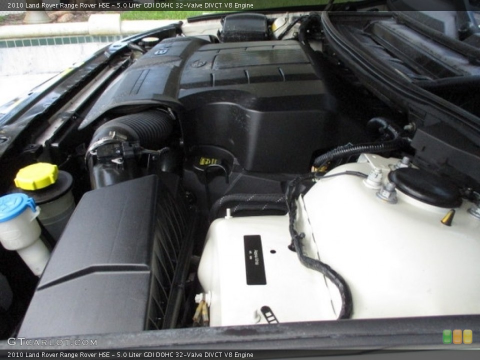 5.0 Liter GDI DOHC 32-Valve DIVCT V8 Engine for the 2010 Land Rover Range Rover #135301862