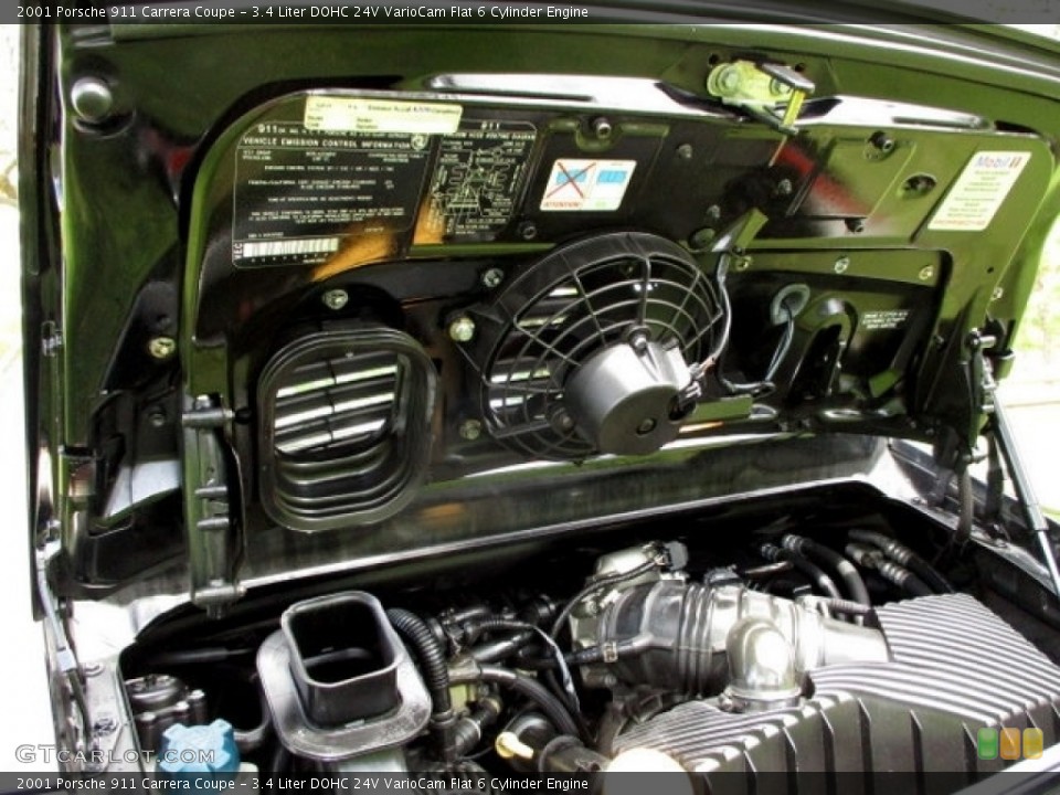 3.4 Liter DOHC 24V VarioCam Flat 6 Cylinder Engine for the 2001 Porsche 911 #135326635