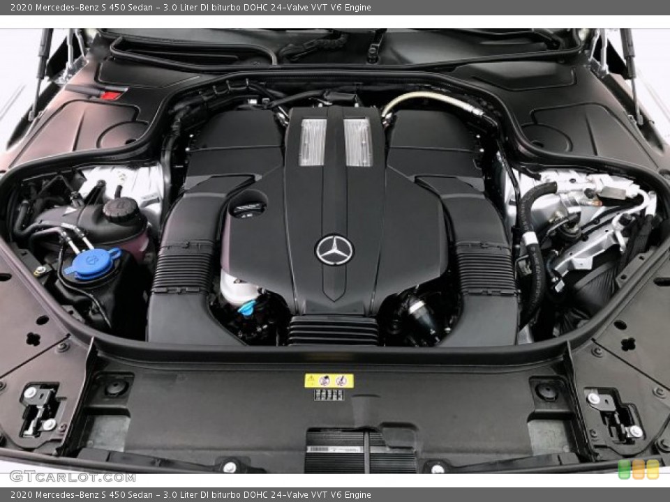 3.0 Liter DI biturbo DOHC 24-Valve VVT V6 Engine for the 2020 Mercedes-Benz S #135346744