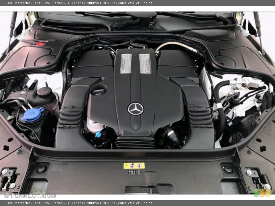 3.0 Liter DI biturbo DOHC 24-Valve VVT V6 Engine for the 2020 Mercedes-Benz S #135348587
