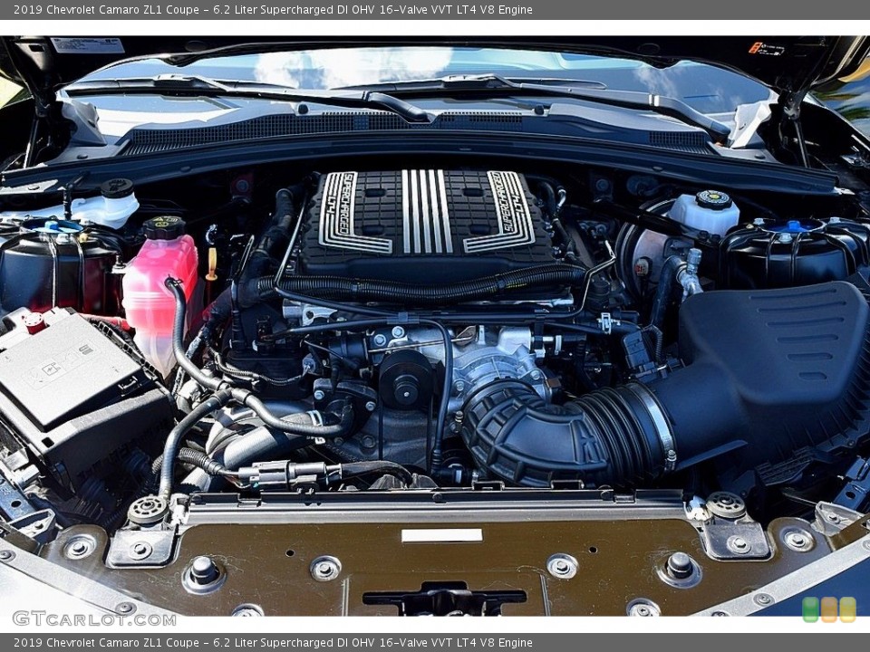 6.2 Liter Supercharged DI OHV 16-Valve VVT LT4 V8 Engine for the 2019 Chevrolet Camaro #135348782