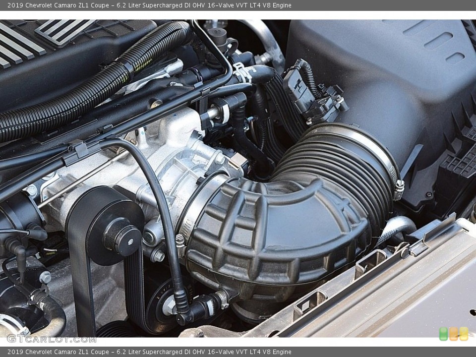 6.2 Liter Supercharged DI OHV 16-Valve VVT LT4 V8 Engine for the 2019 Chevrolet Camaro #135348818