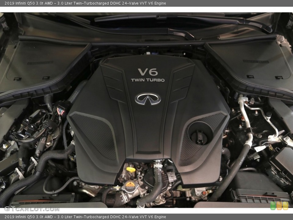 3.0 Liter Twin-Turbocharged DOHC 24-Valve VVT V6 Engine for the 2019 Infiniti Q50 #135358766