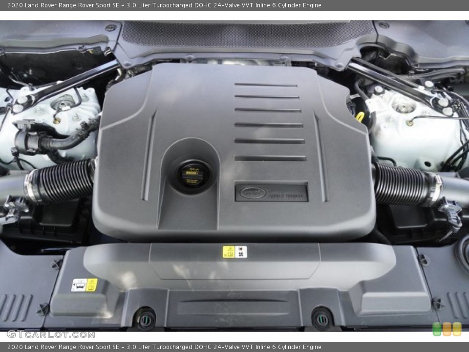3.0 Liter Turbocharged DOHC 24-Valve VVT Inline 6 Cylinder Engine for the 2020 Land Rover Range Rover Sport #135372620